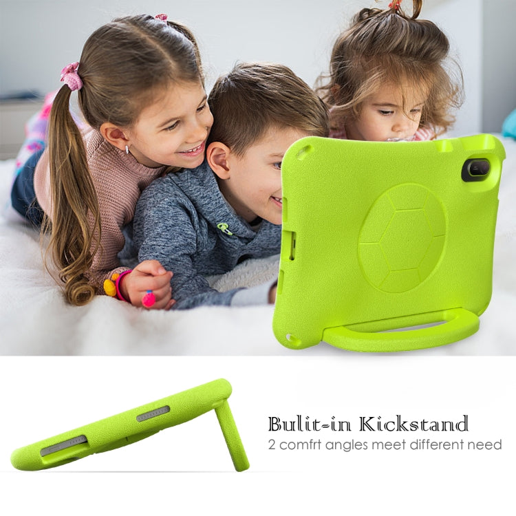For Honor Pad V7 11 2021 Handle Football Shaped EVA Shockproof Tablet Case(Grass Green) - Honor by PMC TechLife | Online Shopping South Africa | PMC TechLife | Buy Now Pay Later Mobicred