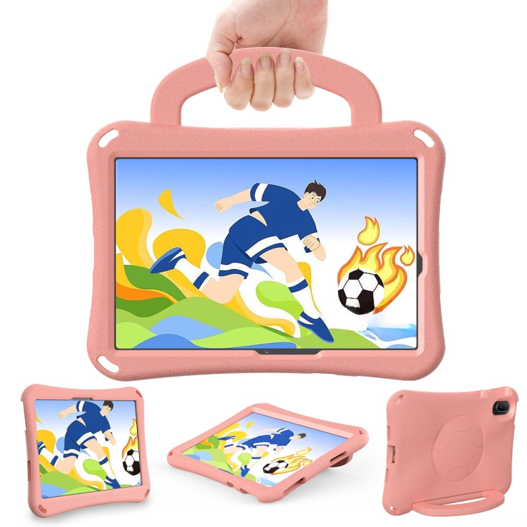 For Honor Pad V7 11 2021 Handle Football Shaped EVA Shockproof Tablet Case(Light Pink) - Honor by PMC TechLife | Online Shopping South Africa | PMC TechLife | Buy Now Pay Later Mobicred