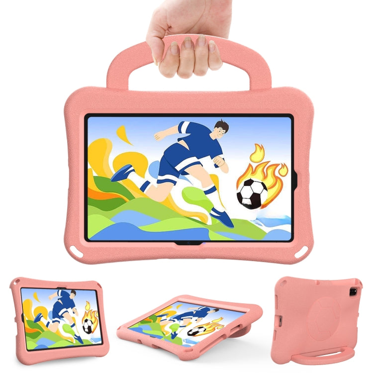 For Honor Pad V6 10.4 2024 Handle Football Shaped EVA Shockproof Tablet Case(Light Pink) - Honor by PMC TechLife | Online Shopping South Africa | PMC TechLife | Buy Now Pay Later Mobicred
