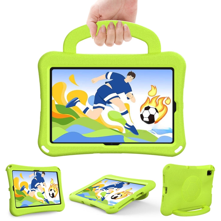 For Huawei MatePad SE 10.4 2022 / 2023 Handle Football Shaped EVA Shockproof Tablet Case(Grass Green) - Huawei by PMC TechLife | Online Shopping South Africa | PMC TechLife | Buy Now Pay Later Mobicred