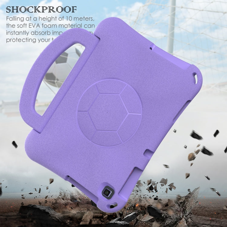 For Huawei Enpoy Tablet2 Handle Football Shaped EVA Shockproof Tablet Case(Light Purple) - Huawei by PMC TechLife | Online Shopping South Africa | PMC TechLife | Buy Now Pay Later Mobicred