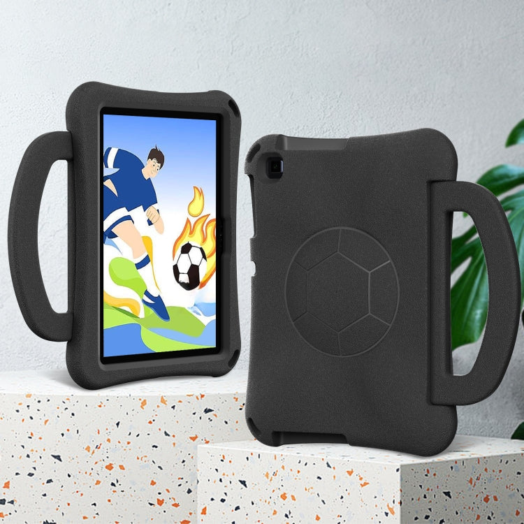 For Huawei Enpoy Tablet2 Handle Football Shaped EVA Shockproof Tablet Case(Black) - free shipping - PMC TechLife - Order now!