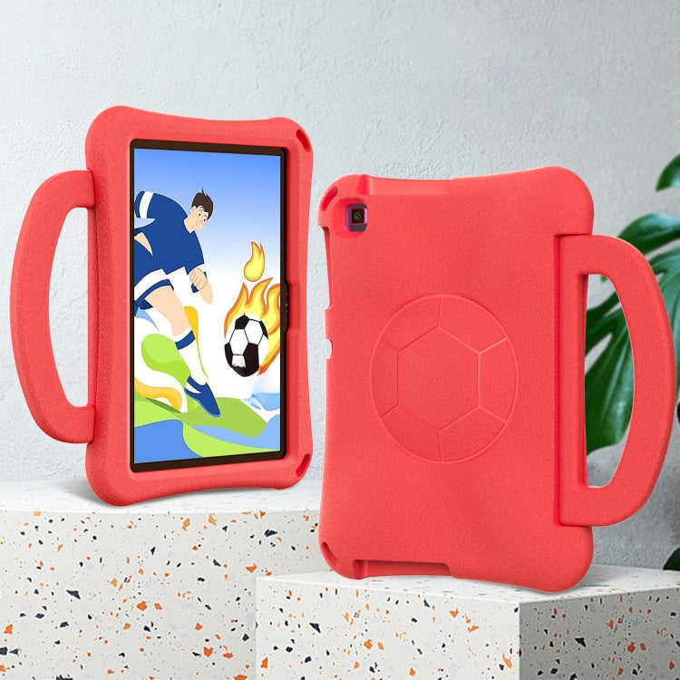 For Huawei Enpoy Tablet2 Handle Football Shaped EVA Shockproof Tablet Case(Red) - free shipping - PMC TechLife - Order now!