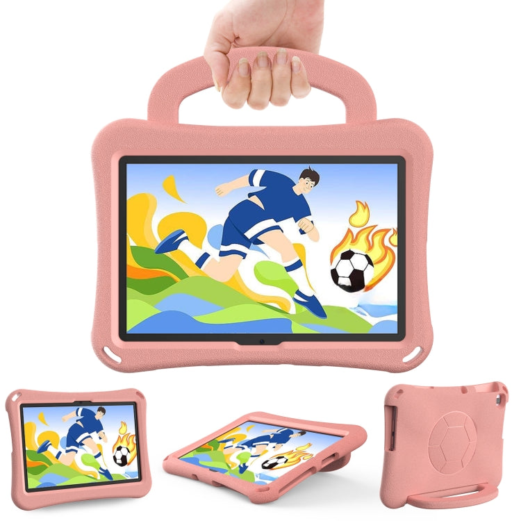For Huawei Enpoy Tablet2 Handle Football Shaped EVA Shockproof Tablet Case(Light Pink) - Huawei by PMC TechLife | Online Shopping South Africa | PMC TechLife | Buy Now Pay Later Mobicred