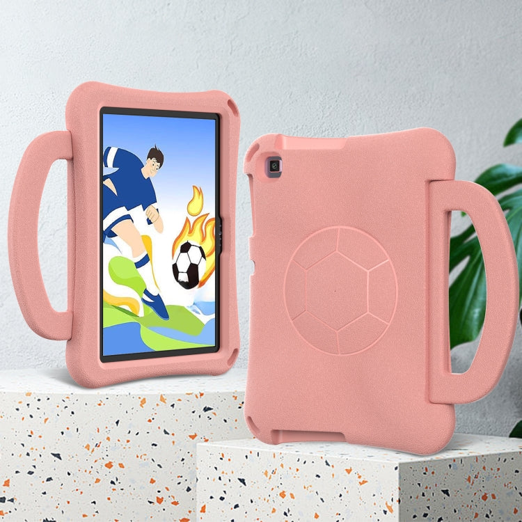 For Huawei Enpoy Tablet2 Handle Football Shaped EVA Shockproof Tablet Case(Light Pink) - Huawei by PMC TechLife | Online Shopping South Africa | PMC TechLife | Buy Now Pay Later Mobicred