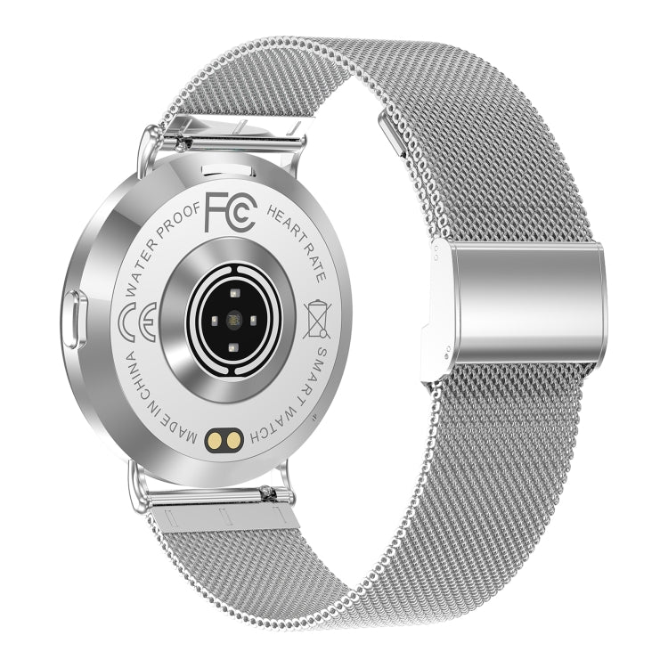 KM88 1.32 inch Color Screen Smart Watch, Support Bluetooth Call / Health Monitoring(Silver) - Smart Watches by PMC TechLife | Online Shopping South Africa | PMC TechLife | Buy Now Pay Later Mobicred