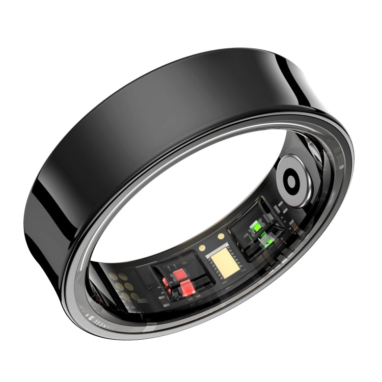 R09 SIZE 8 Smart Ring, Support Heart Rate / Blood Oxygen / Sleep Monitoring / Multiple Sports Modes(Black) - free shipping - PMC TechLife - Order now!