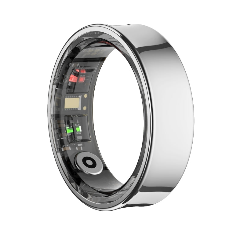 R09 SIZE 8 Smart Ring, Support Heart Rate / Blood Oxygen / Sleep Monitoring / Multiple Sports Modes(Silver) - Smart Rings / Smart Telephones by PMC TechLife | Online Shopping South Africa | PMC TechLife | Buy Now Pay Later Mobicred