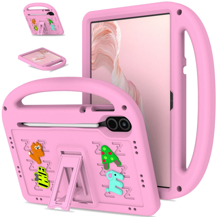 For Honor Pad X8 Pro 11.5 Cartoon Sparrow EVA Shockproof Tablet Case(Pink) - Honor by PMC TechLife | Online Shopping South Africa | PMC TechLife | Buy Now Pay Later Mobicred