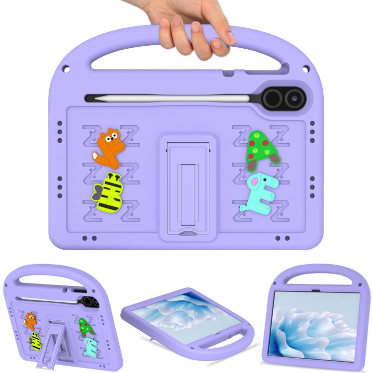For Honor Pad X8 Pro 11.5 Cartoon Sparrow EVA Shockproof Tablet Case(Taro Purple) - Honor by PMC TechLife | Online Shopping South Africa | PMC TechLife | Buy Now Pay Later Mobicred