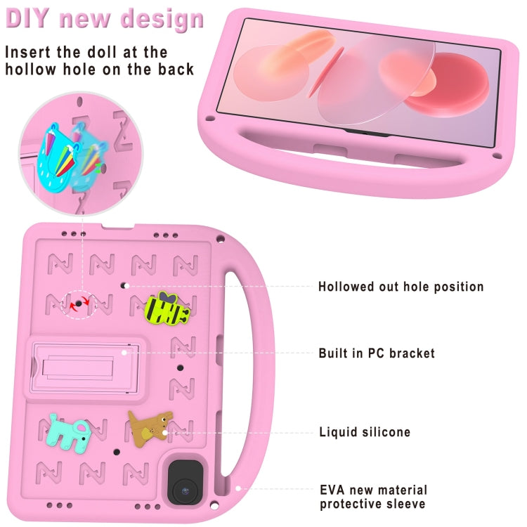 For Honor Pad X8a / X9 2024 Cartoon Sparrow EVA Shockproof Tablet Case(Pink) - Honor by PMC TechLife | Online Shopping South Africa | PMC TechLife | Buy Now Pay Later Mobicred