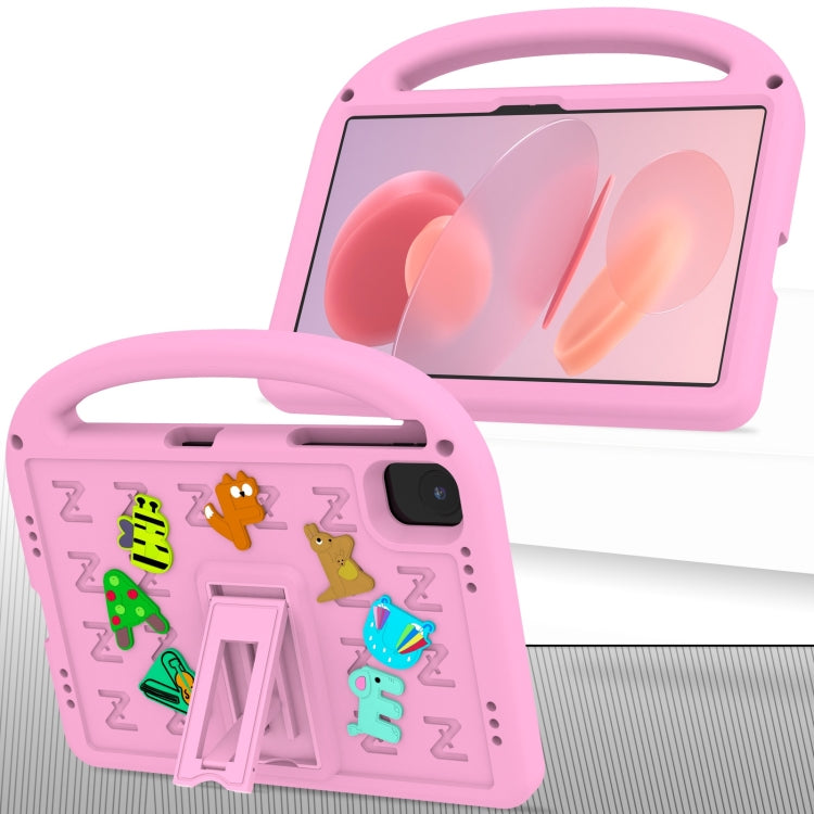 For Honor Pad X8a / X9 2024 Cartoon Sparrow EVA Shockproof Tablet Case(Pink) - Honor by PMC TechLife | Online Shopping South Africa | PMC TechLife | Buy Now Pay Later Mobicred