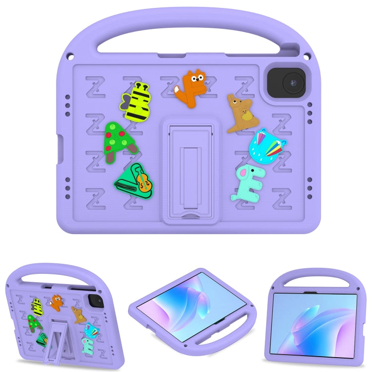 For Honor Pad X8a / X9 2024 Cartoon Sparrow EVA Shockproof Tablet Case(Taro Purple) - free shipping - PMC TechLife - Order now!