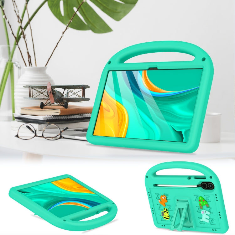 For Honor Pad X9 11.5  Cartoon Sparrow EVA Shockproof Tablet Case(Glacier Green) - Honor by PMC TechLife | Online Shopping South Africa | PMC TechLife | Buy Now Pay Later Mobicred
