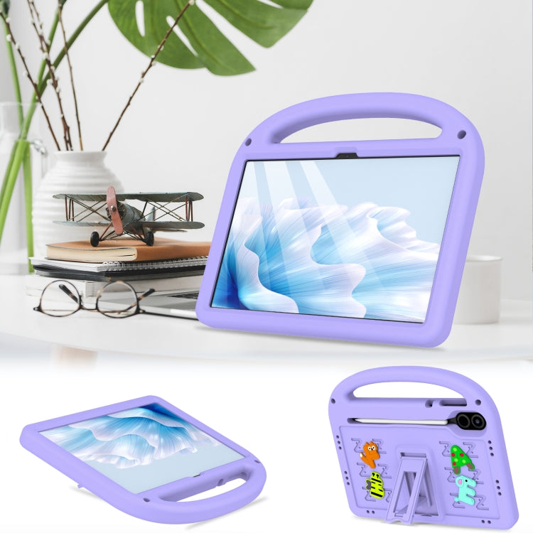 For Honor Pad X9 11.5  Cartoon Sparrow EVA Shockproof Tablet Case(Taro Purple) - Honor by PMC TechLife | Online Shopping South Africa | PMC TechLife | Buy Now Pay Later Mobicred