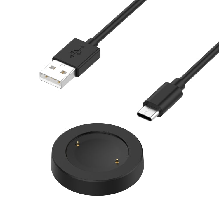 For Honor Watch 5 USB Port Split Magnetic Watch Charging Cable(White) - Charger by PMC TechLife | Online Shopping South Africa | PMC TechLife | Buy Now Pay Later Mobicred