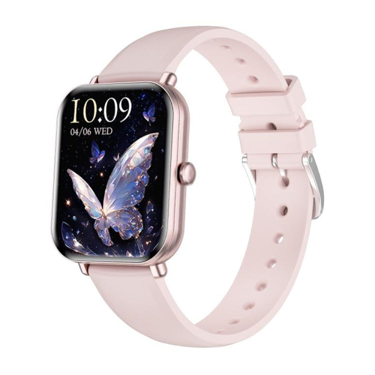 KM66 1.75 inch Color Screen Smart Watch Silicone Strap, Support Bluetooth Call(Pink) - Smart Watches by PMC TechLife | Online Shopping South Africa | PMC TechLife | Buy Now Pay Later Mobicred