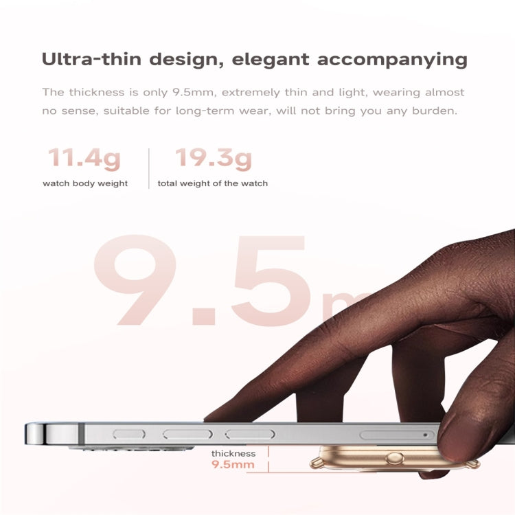 KM66 1.75 inch Color Screen Smart Watch Silicone Strap, Support Bluetooth Call(Gold) - Smart Watches by PMC TechLife | Online Shopping South Africa | PMC TechLife | Buy Now Pay Later Mobicred