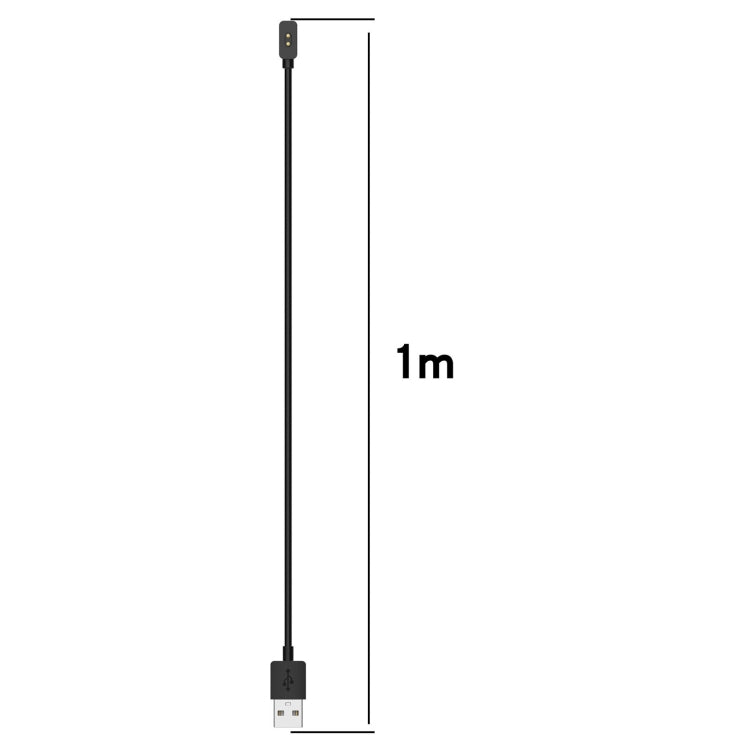 For Xiaomi Smart Band 9 Pro / 9 Active USB Interface Smart Watch Charging Cable, Length: 1m(White) - Charger by PMC TechLife | Online Shopping South Africa | PMC TechLife | Buy Now Pay Later Mobicred