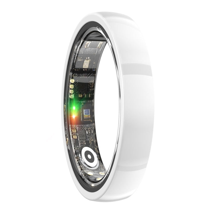 R1000 SIZE 11 Smart Ring, Support Heart Rate / Blood Oxygen / Sleep / Multiple Sports Modes(White) - free shipping - PMC TechLife - Order now!