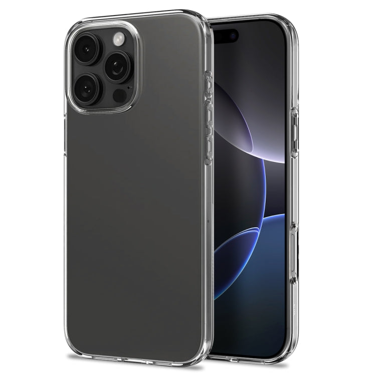 For iPhone 16 Pro Max NORTHJO 4 in 1 TPU Phone Case with Screen Film and Lens Film and Camera Control Button Cover(Clear) - free shipping - PMC Jewellery - Order now!
