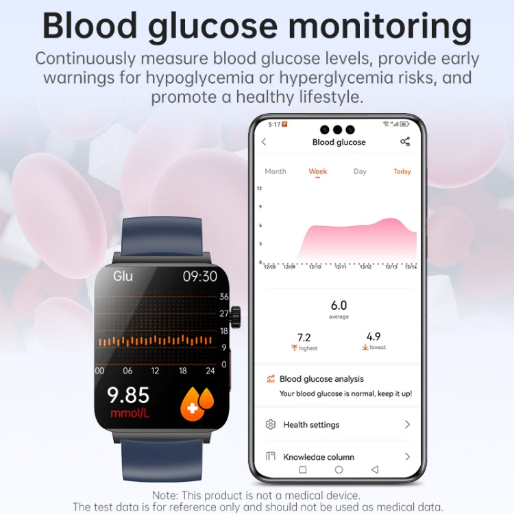 KS03 Pro 1.96 inch Color Screen Smart Watch, Support Bluetooth Call / Health Monitoring(Silver Pink) - free shipping - PMC TechLife - Order now!