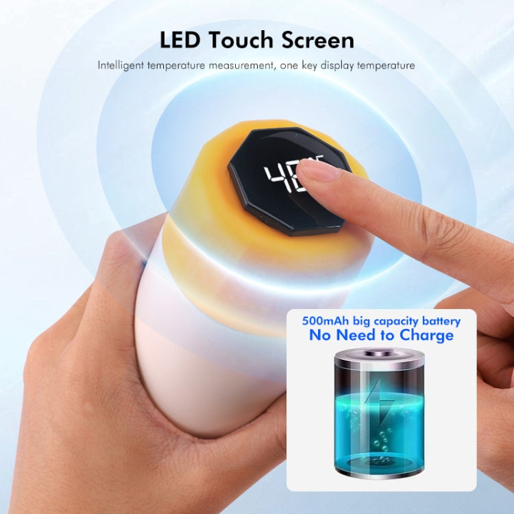 JUNSUNMAY 420ml Vacuum Insulated Water Bottle with LED Temperature Display(Blue) - free shipping - PMc TechLife - Order now!