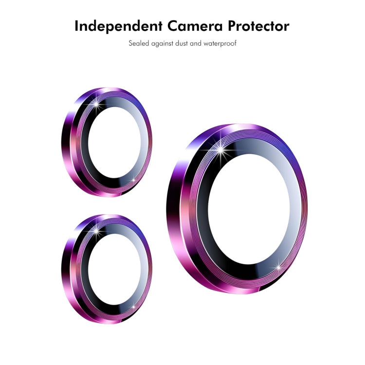 For iPhone 16e ENKAY 9H Rear Lens Aluminium Alloy Tempered Glass Film(Colorful) - iPhone 16e Tempered Glass by ENKAY | Online Shopping South Africa | PMC TechLife | Buy Now Pay Later Mobicred