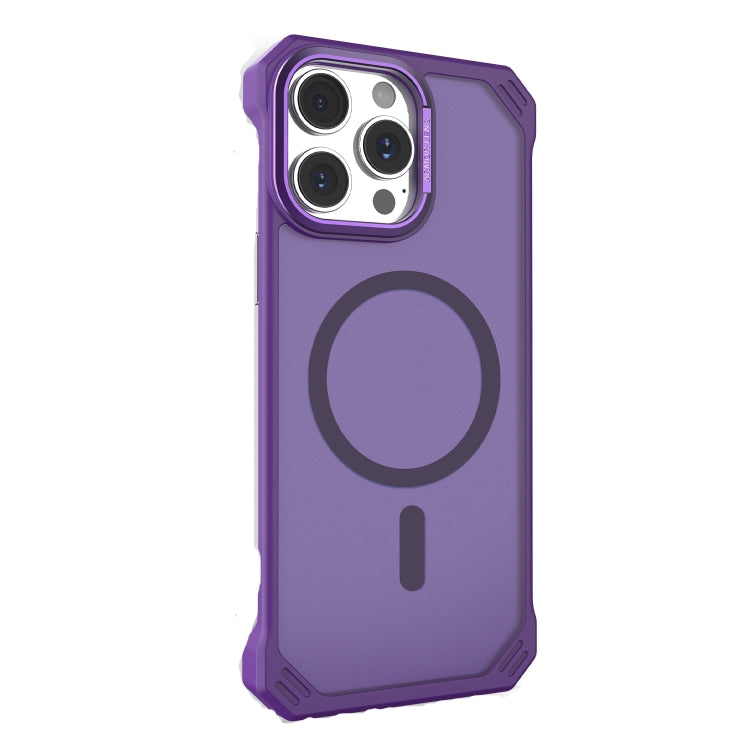 For iPhone 14 Pro Starshield Frameless MagSafe PC Phone Case(Purple) - iPhone 14 Pro Cases by PMc TechLife | Online Shopping South Africa | PMc TechLife | Buy Now Pay Later Mobicred