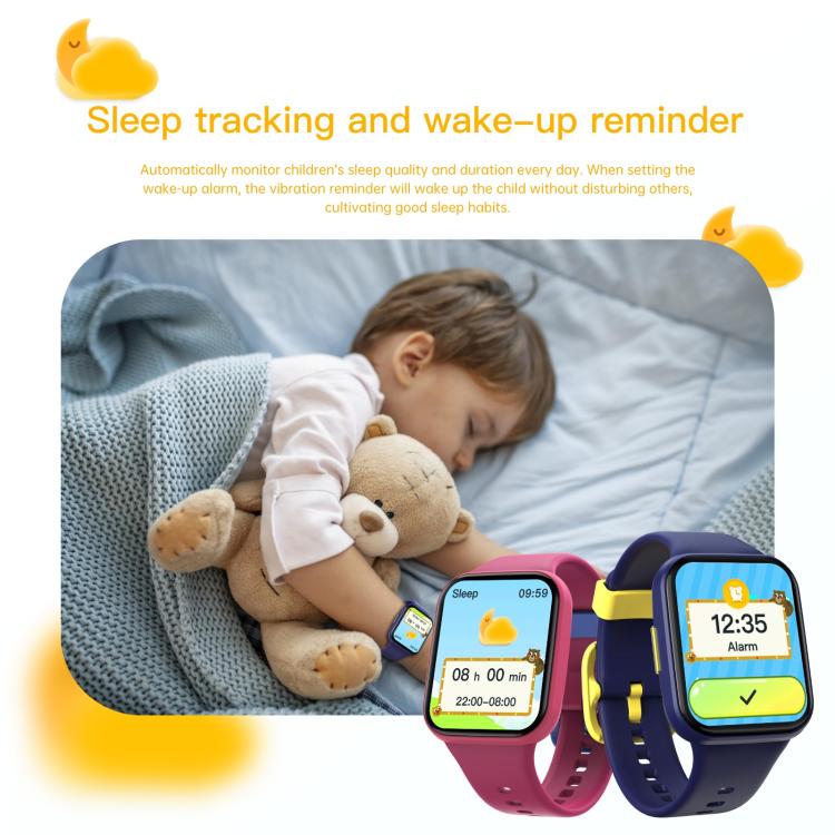 Wish 6 1.69 inch TFT Color Screen IP68 Waterproof Children Companion Smart Watch(Blue) - free shipping - PMC TechLife - Order now!
