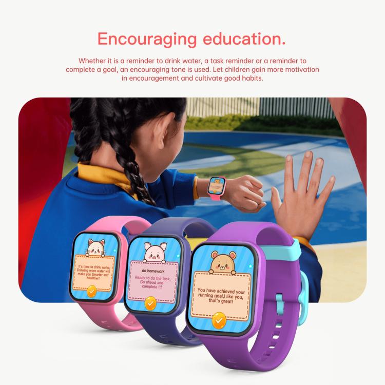 Wish 6 1.69 inch TFT Color Screen IP68 Waterproof Children Companion Smart Watch(Blue) - free shipping - PMC TechLife - Order now!