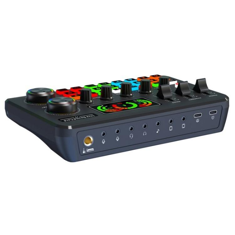 F996 Max Live Streaming / Gaming / Singing Audio Mixer USB Microphone Sound Card - Live Sound Effects Processors by PMC TechLife | Online Shopping South Africa | PMC TechLife | Buy Now Pay Later Mobicred