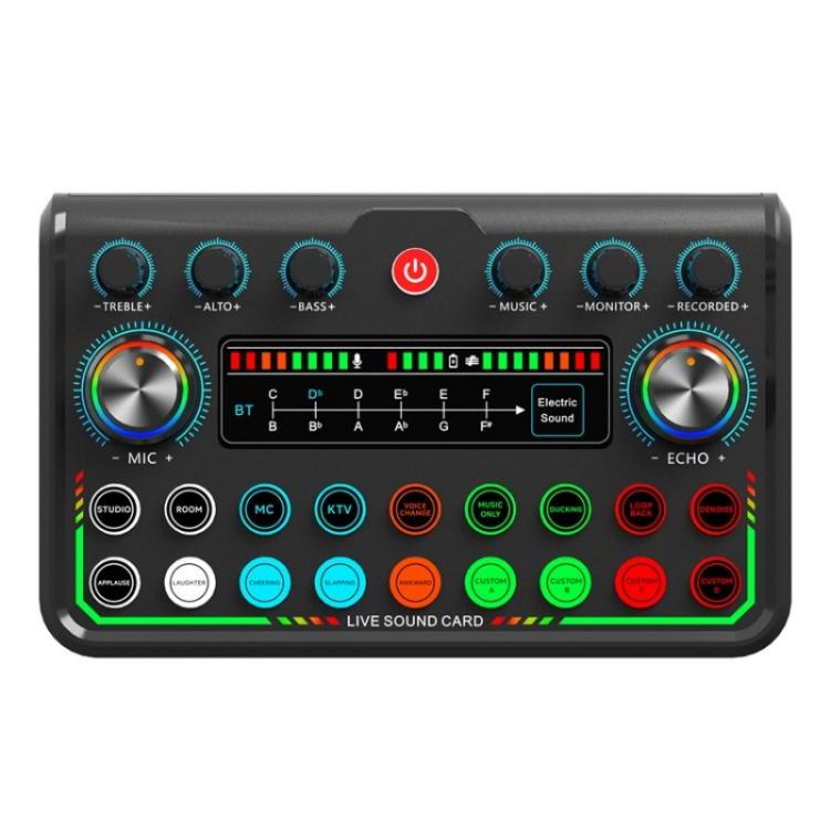P99 Live Streaming Sound Card with DJ Mixer Voice Converter Audio Mixer - Live Sound Effects Processors by PMC TechLife | Online Shopping South Africa | PMC TechLife | Buy Now Pay Later Mobicred