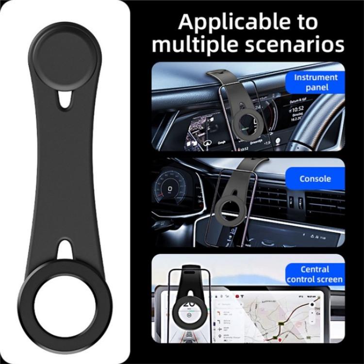 D1 Car Navigation Magnetic Flexible Aluminum Bendable Dashboard Cellphone Holder - Universal Car Holders by PMC TechLife | Online Shopping South Africa | PMC TechLife | Buy Now Pay Later Mobicred