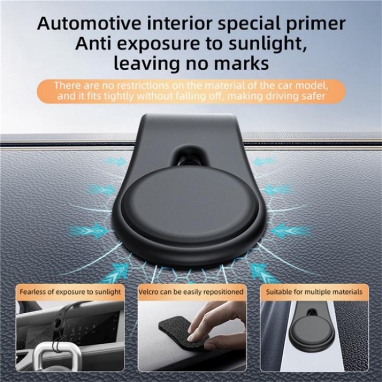D1 Car Navigation Magnetic Flexible Aluminum Bendable Dashboard Cellphone Holder - Universal Car Holders by PMC TechLife | Online Shopping South Africa | PMC TechLife | Buy Now Pay Later Mobicred