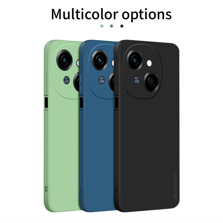 For Tecno Spark Go 2025 / Go 1 PINWUYO Sense Series Liquid Silicone TPU Phone Case(Black) - Tecno Cases by PINWUYO | Online Shopping South Africa | PMC TechLife | Buy Now Pay Later Mobicred