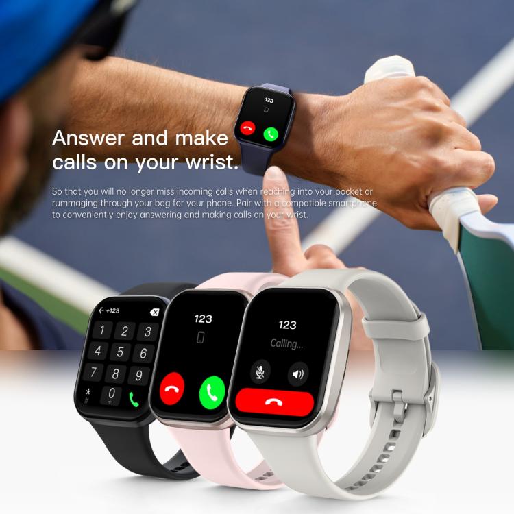 Q23 Pro 1.83 inch Color Screen IP68 Waterproof Bluetooth Call Smart Watch, Support Health Monitoring(White) - Smart Watches by PMC TechLife | Online Shopping South Africa | PMC TechLife | Buy Now Pay Later Mobicred