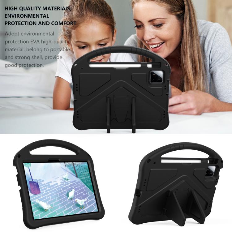 For onn. Tablet Pro 11 2024 EVA Shockproof Tablet Case with Holder(Black) - Others by PMC TechLife | Online Shopping South Africa | PMC TechLife | Buy Now Pay Later Mobicred