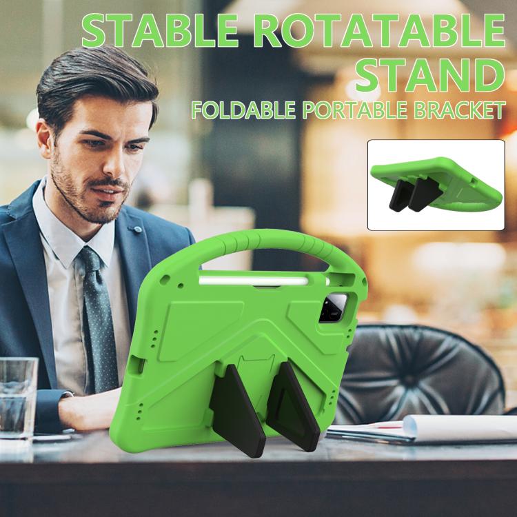 For onn. Tablet Pro 11 2024 EVA Shockproof Tablet Case with Holder(Green) - Others by PMC TechLife | Online Shopping South Africa | PMC TechLife | Buy Now Pay Later Mobicred