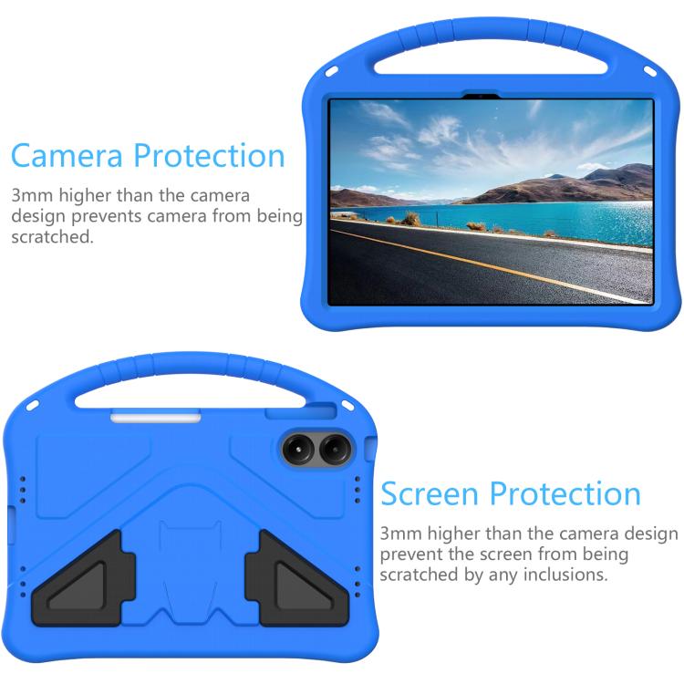 For onn. 12.1 Tablet Pro 2024 EVA Shockproof Tablet Case with Holder(Blue) - Others by PMC TechLife | Online Shopping South Africa | PMC TechLife | Buy Now Pay Later Mobicred