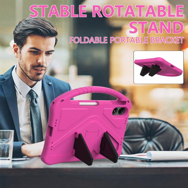 For onn. 12.1 Tablet Pro 2024 EVA Shockproof Tablet Case with Holder(RoseRed) - Others by PMC TechLife | Online Shopping South Africa | PMC TechLife | Buy Now Pay Later Mobicred