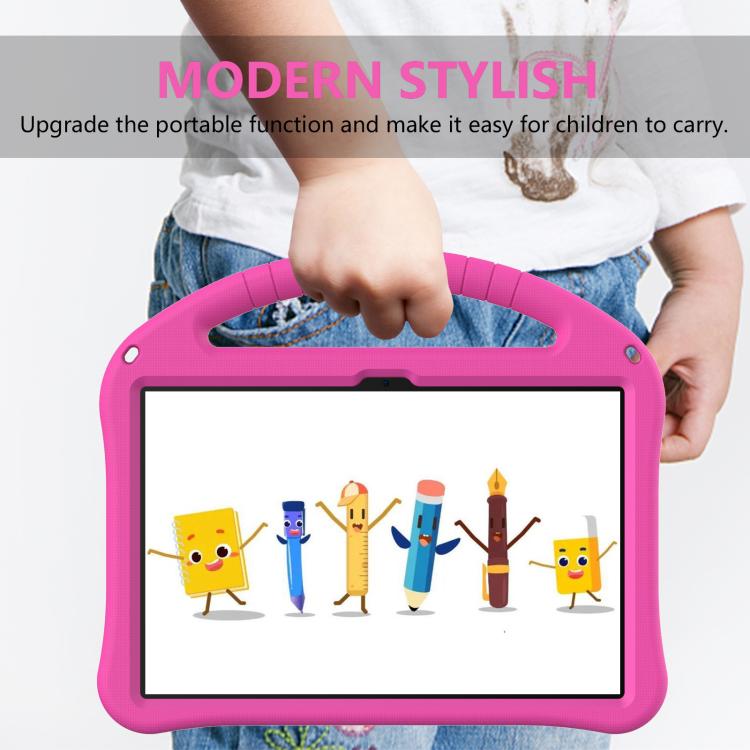 For onn. 10.1 Tablet Gen 4 2024 EVA Shockproof Tablet Case with Holder(RoseRed) - Others by PMC TechLife | Online Shopping South Africa | PMC TechLife | Buy Now Pay Later Mobicred