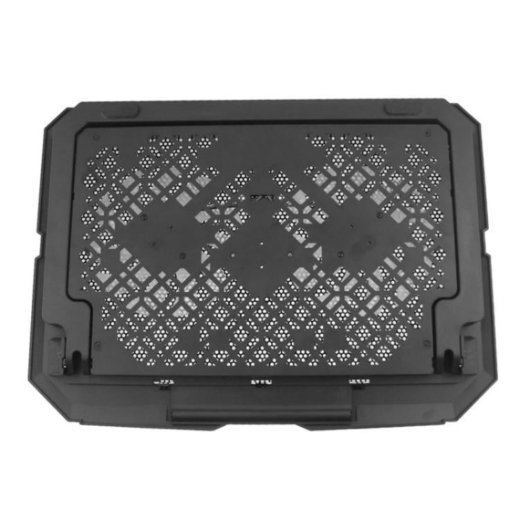X3 Dual 14cm Fans 7-speed USB Powered Height Adjustable Laptop Cooling Pad - free shipping - PMC TechLife - Order now!