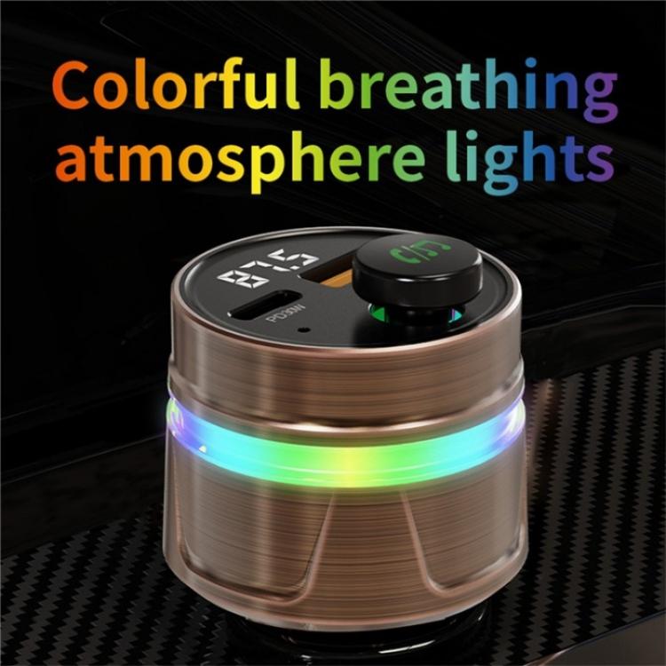 C74 Bluetooth 5.3 Car Charger PD 30W Fast Charging  with Digital Display - Car Charger by PMc TechLife | Online Shopping South Africa | PMc TechLife | Buy Now Pay Later Mobicred