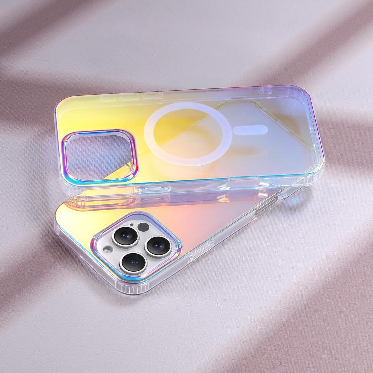 For iPhone 16e Laser Engraved Texture MagSafe Phone Case(Vertical Stripes) - iPhone 16e Cases by PMC TechLife | Online Shopping South Africa | PMC TechLife | Buy Now Pay Later Mobicred