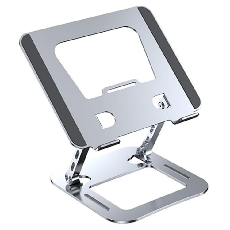 J30 Portable Desktop Adjustable Foldable Alloy Steel Laptop Cooling Stand(Silver) - Laptop Stand by PMC TechLife | Online Shopping South Africa | PMC TechLife | Buy Now Pay Later Mobicred