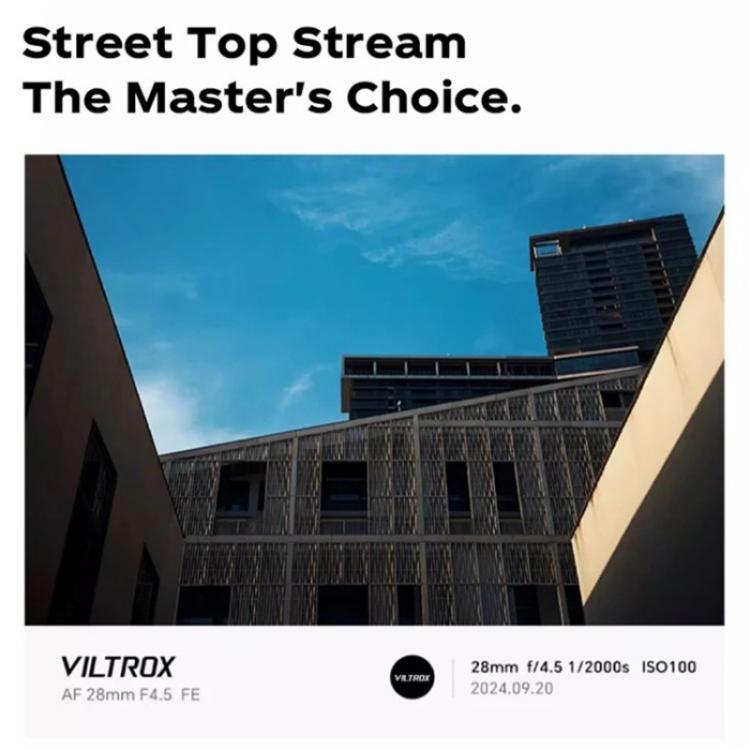 VILTROX 28mm F4.5 Auto Focus Lens For Sony FE Camera Full Frame Prime Pancake Lens - Auxiliary Lens by PMC TechLife | Online Shopping South Africa | PMC TechLife | Buy Now Pay Later Mobicred