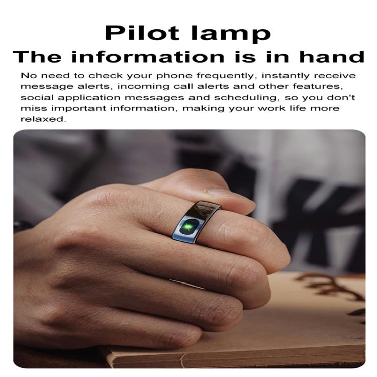 R08 SIZE 11 Smart Ring, Support Heart Rate / Blood Oxygen / Sleep / Multiple Sports Modes(Silver) - free shipping - PMC TechLife - Order now!