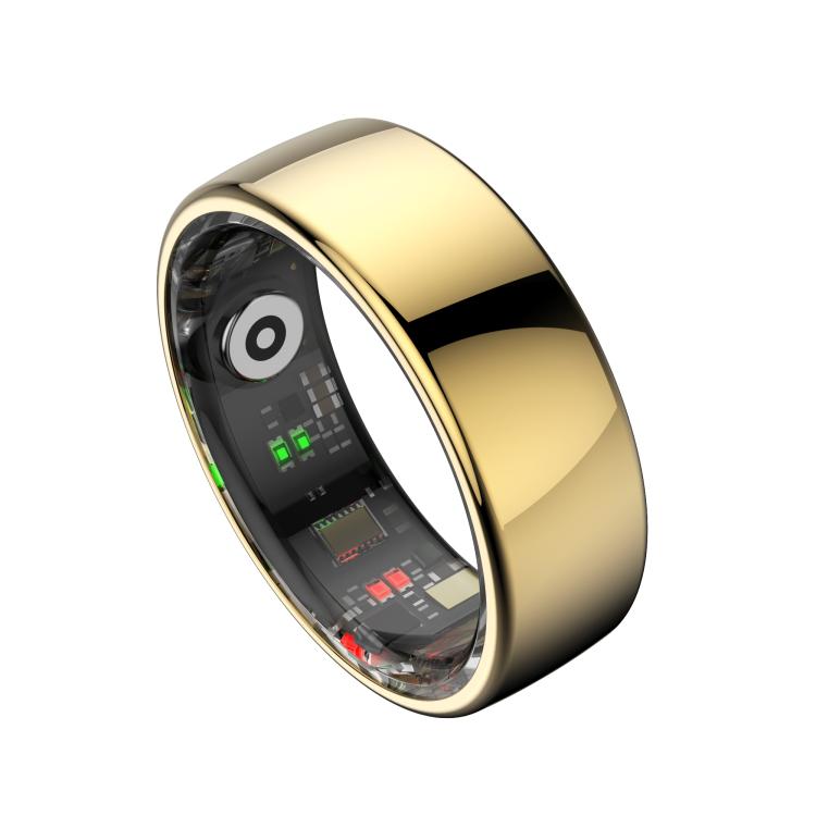 R08 SIZE 12 Smart Ring, Support Heart Rate / Blood Oxygen / Sleep / Multiple Sports Modes(Gold) - free shipping - PMC TechLife - Order now!