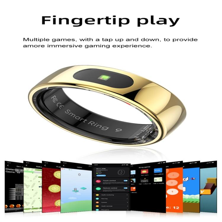 R08 SIZE 12 Smart Ring, Support Heart Rate / Blood Oxygen / Sleep / Multiple Sports Modes(Silver) - free shipping - PMC TechLife - Order now!